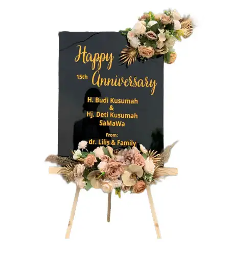 Papan Bunga Akrilik Lanas